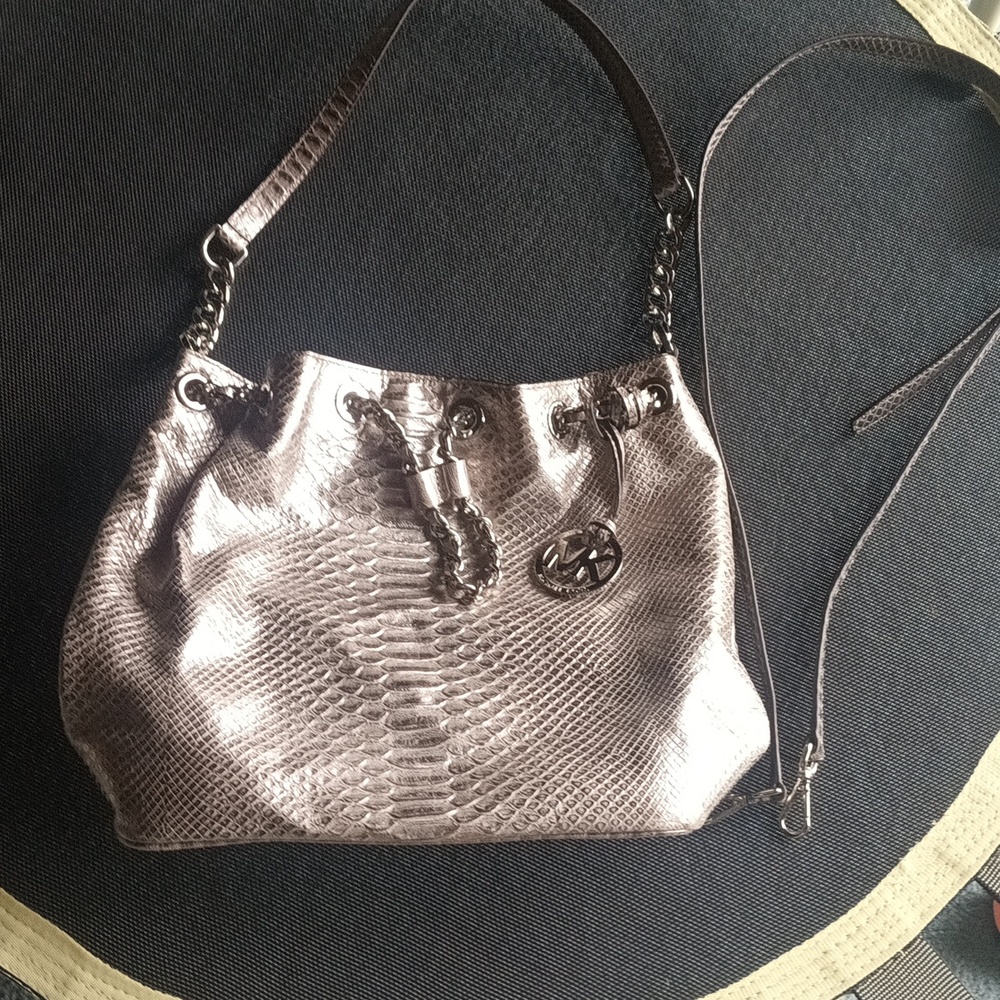 Michael Kors Metallic Shoulder Bag